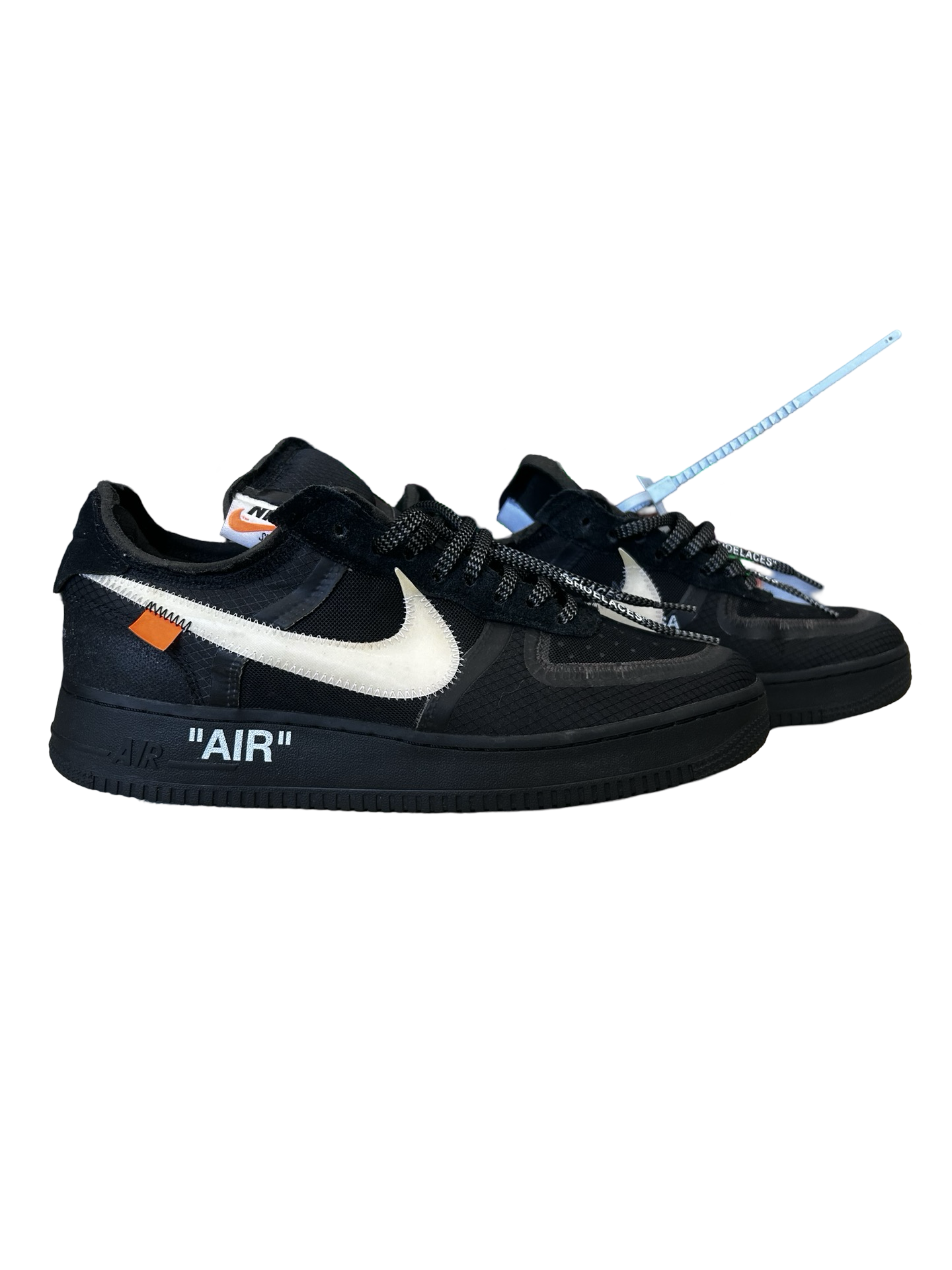NIKE AIR FORCE 1 LOW OFF-WHITE IN BLACK AND WHITE