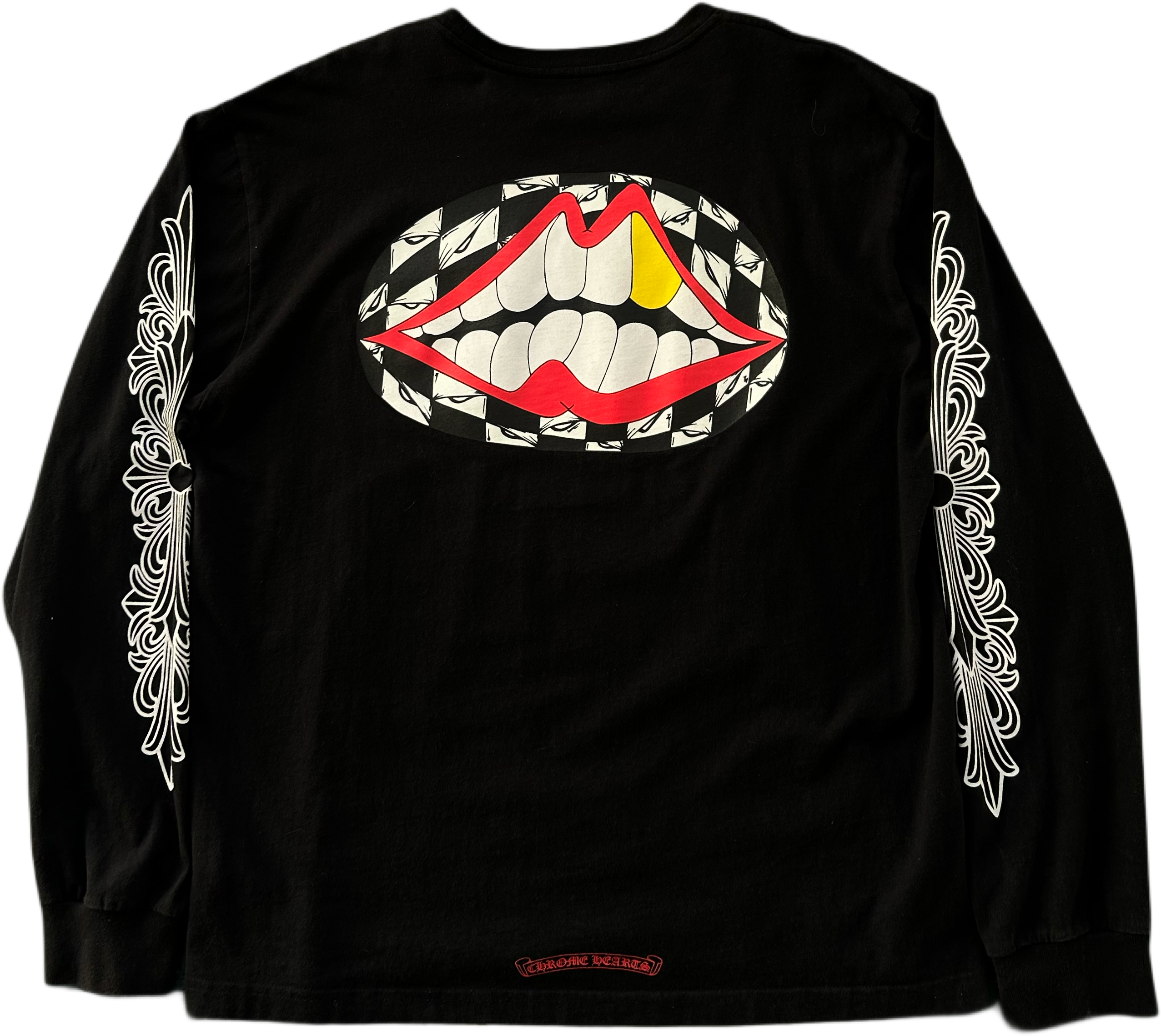 CHROME HEARTS MATTY BOY FLOWER CHOMPER LONG SLEEVE