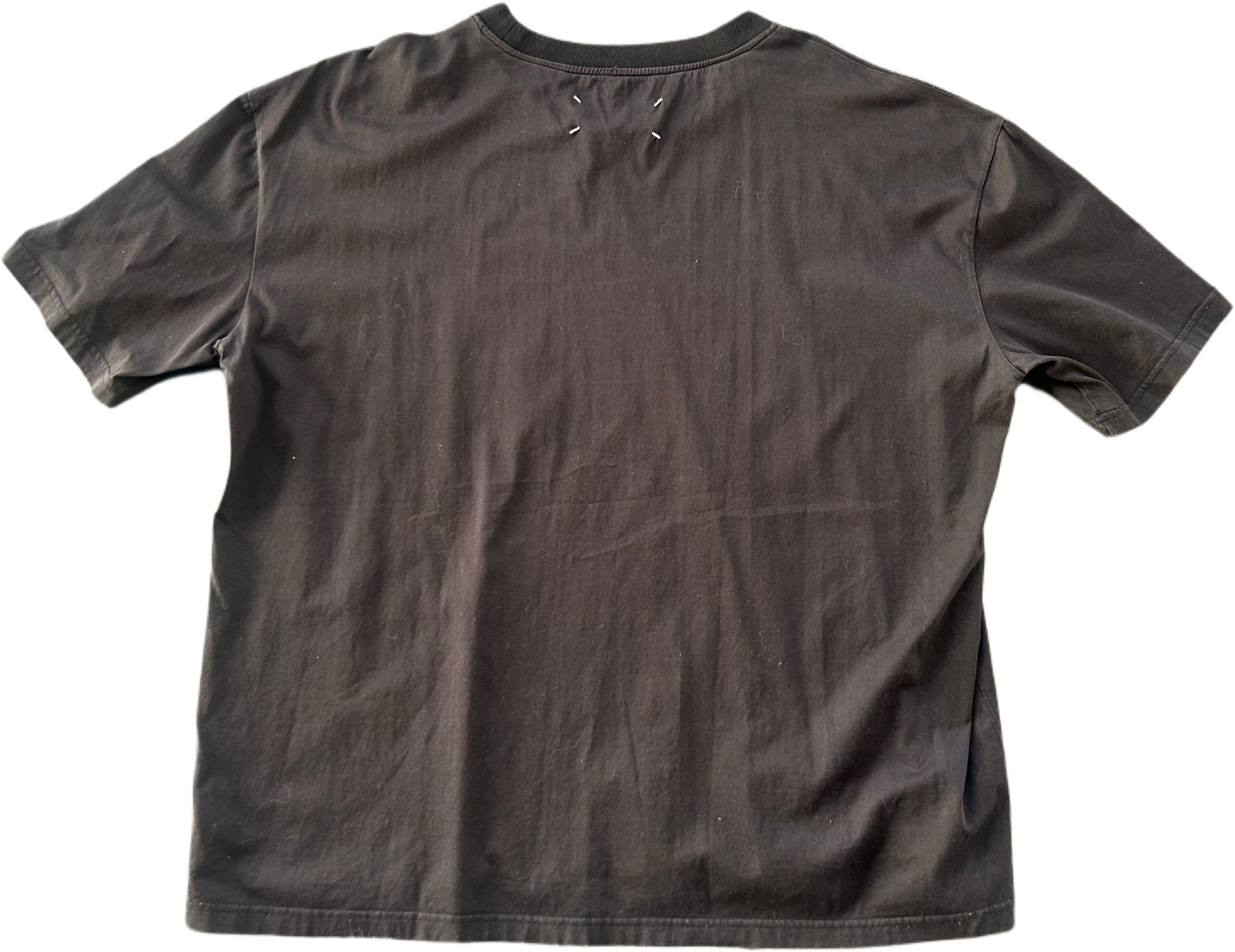 MAISON MARGIELA 10 EMBROIDERED NUMERIC LOGO TEE SHIRT
