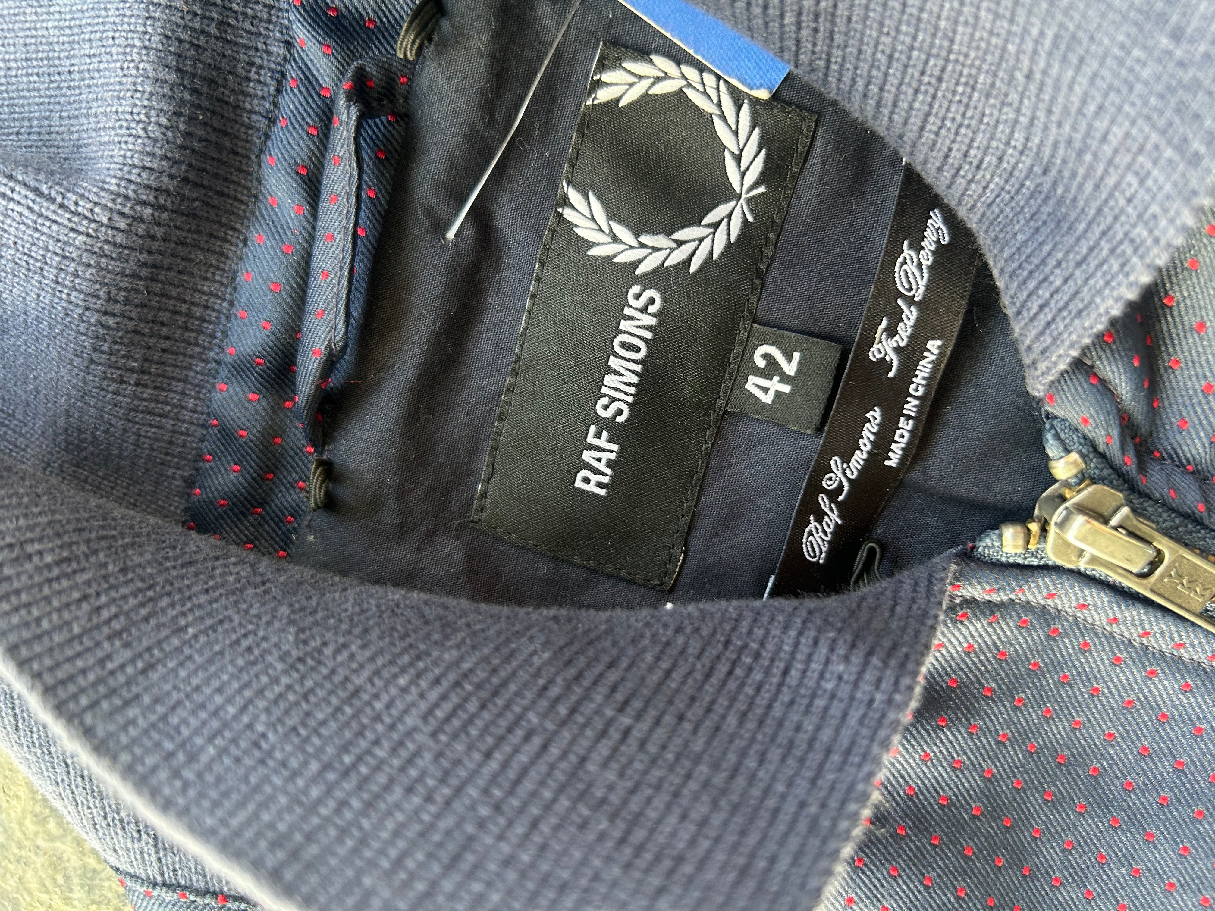 RAF SIMONS X FRED PERRY BOMBER