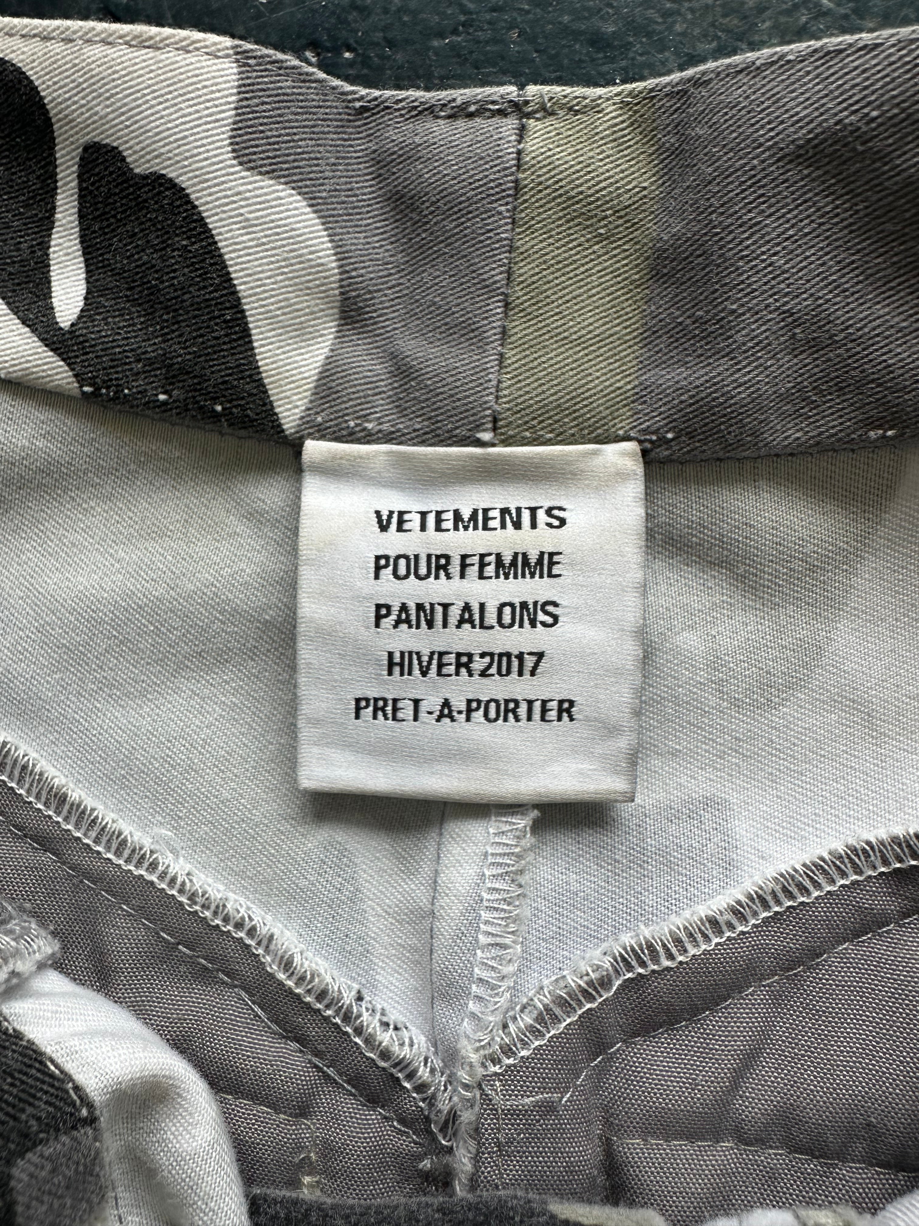 VETEMENTS POUR FEMME CARGO PANTS