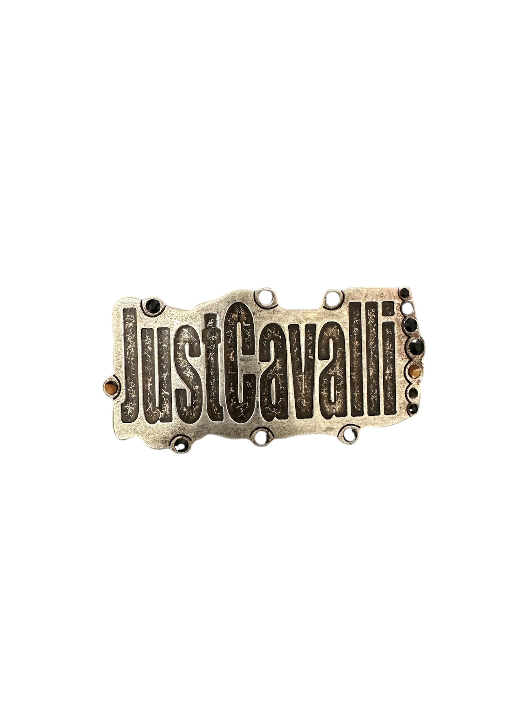 JUST CAVALLI LOGO BELT
