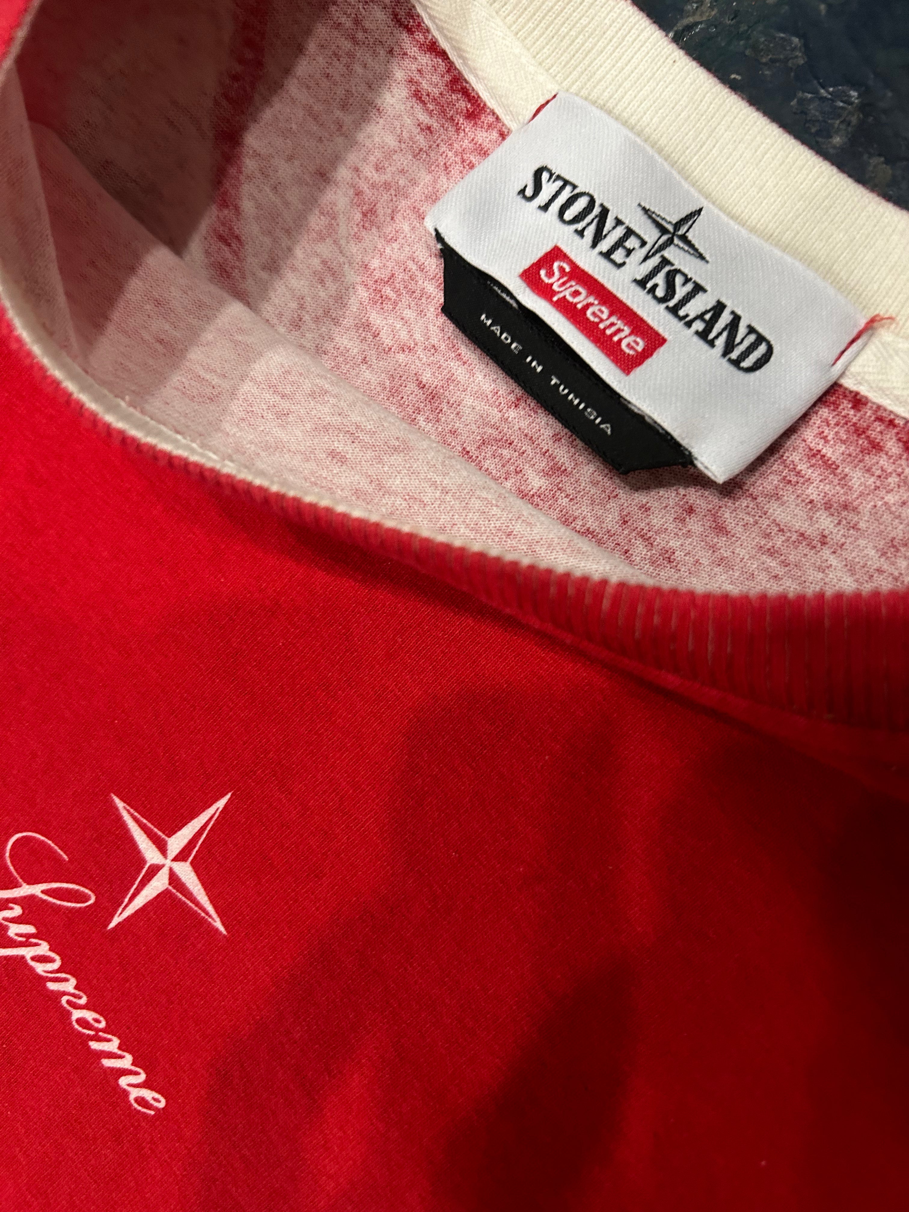 SUPREME X STONE ISLAND L/S