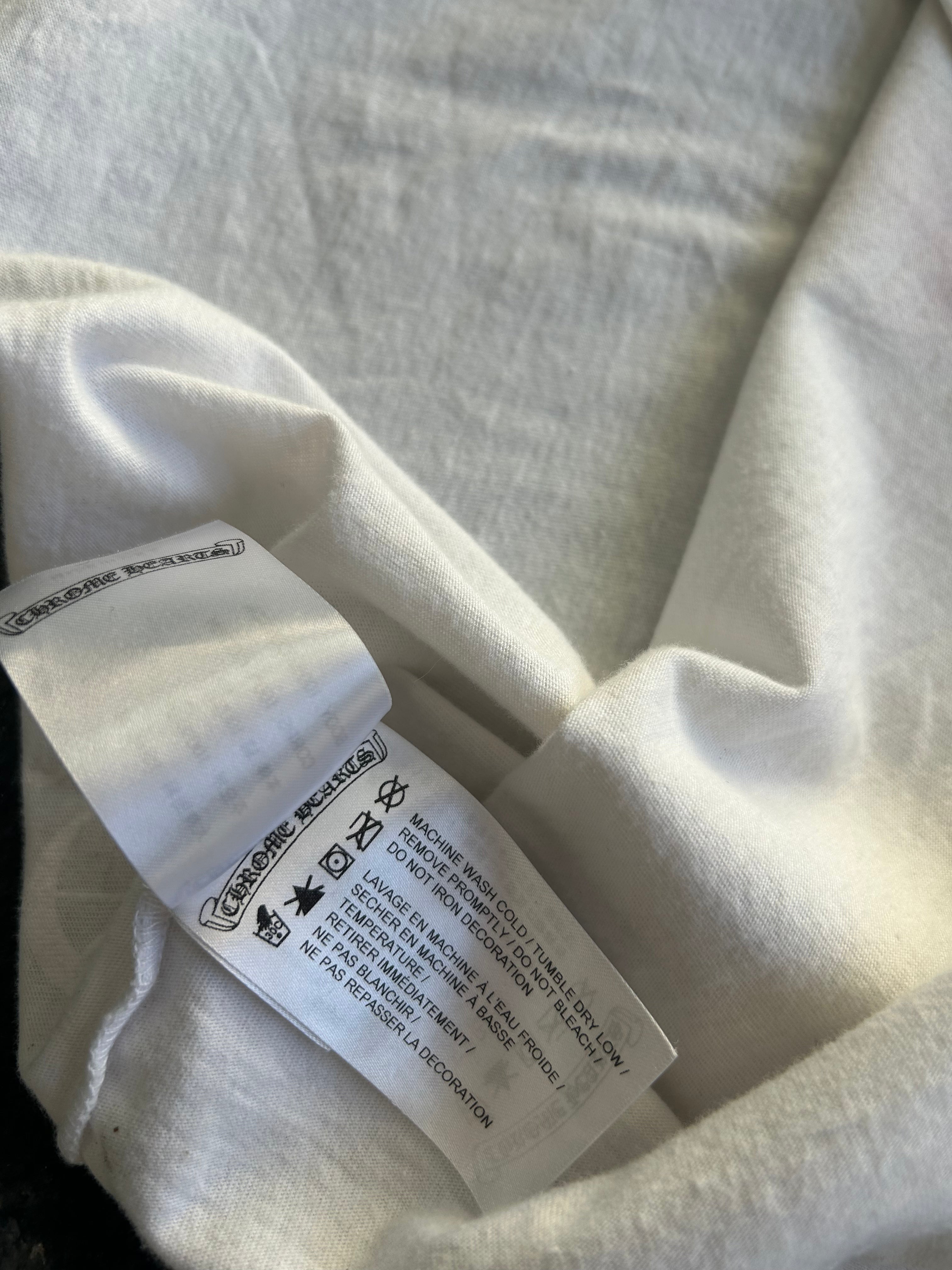 CHROME HEARTS MULTI COLOR CROSS CEMETERY T SHIRT
