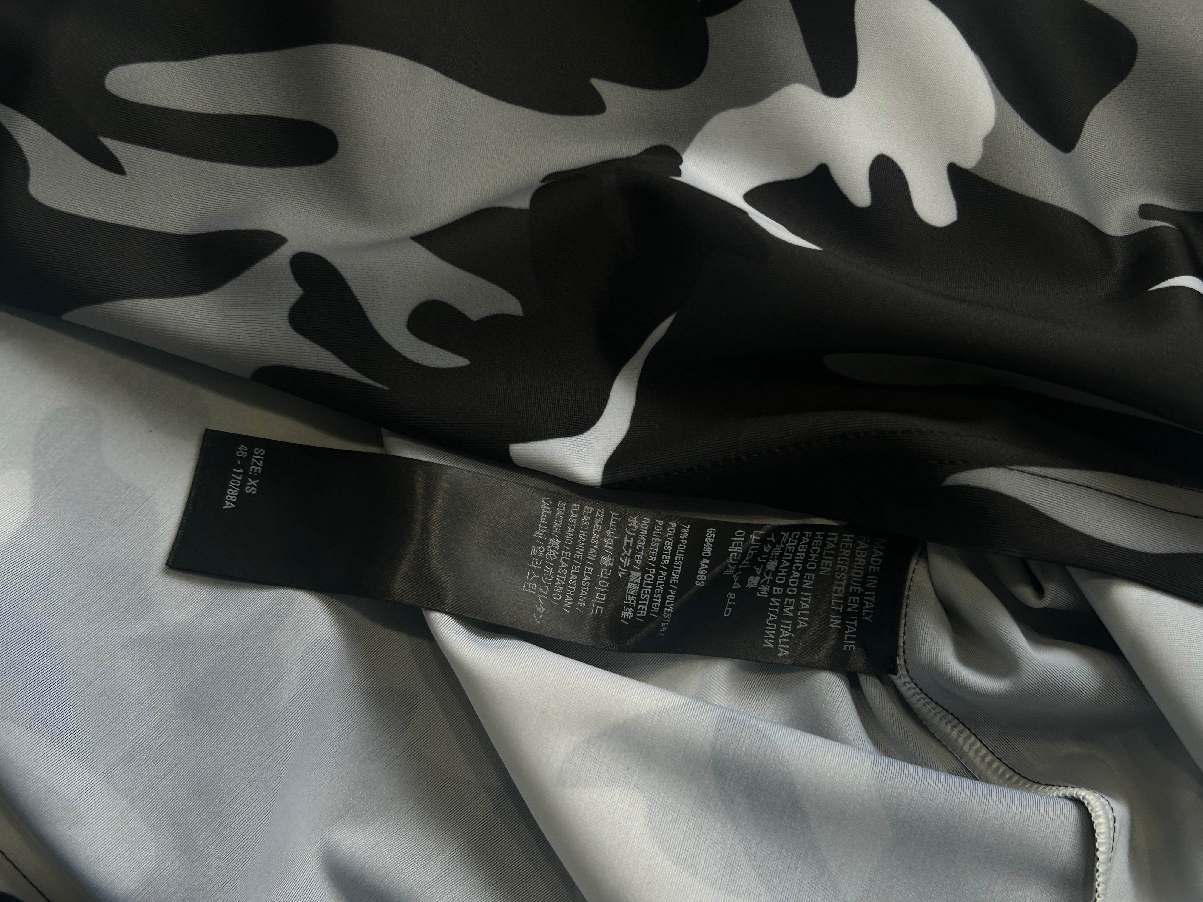 BALENCIAGA SWIM OVERSIZED CAMO PRINT T SHIRT