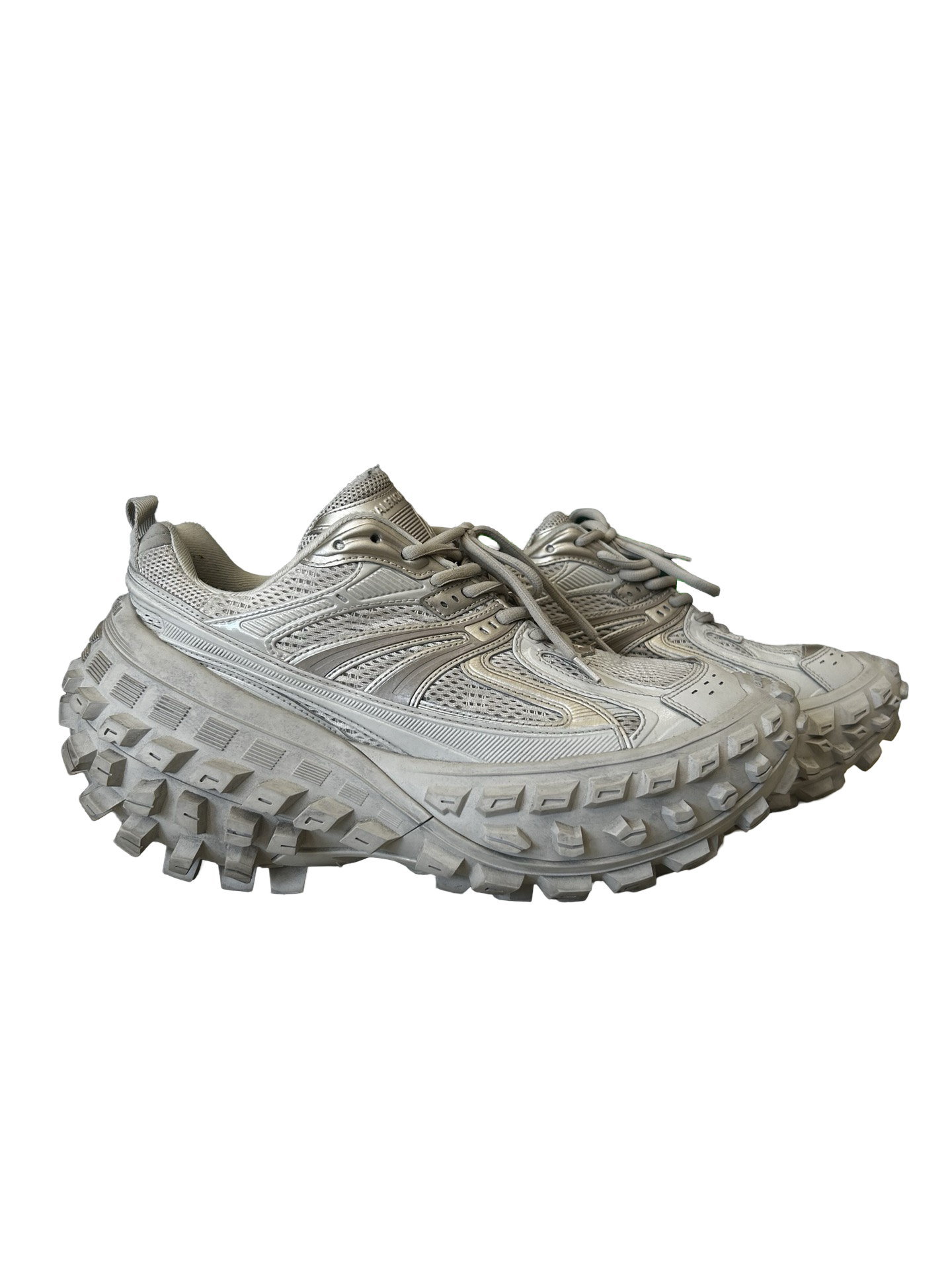 BALENCIAGA BOUNCER MESH AND RUBBER SNEAKERS