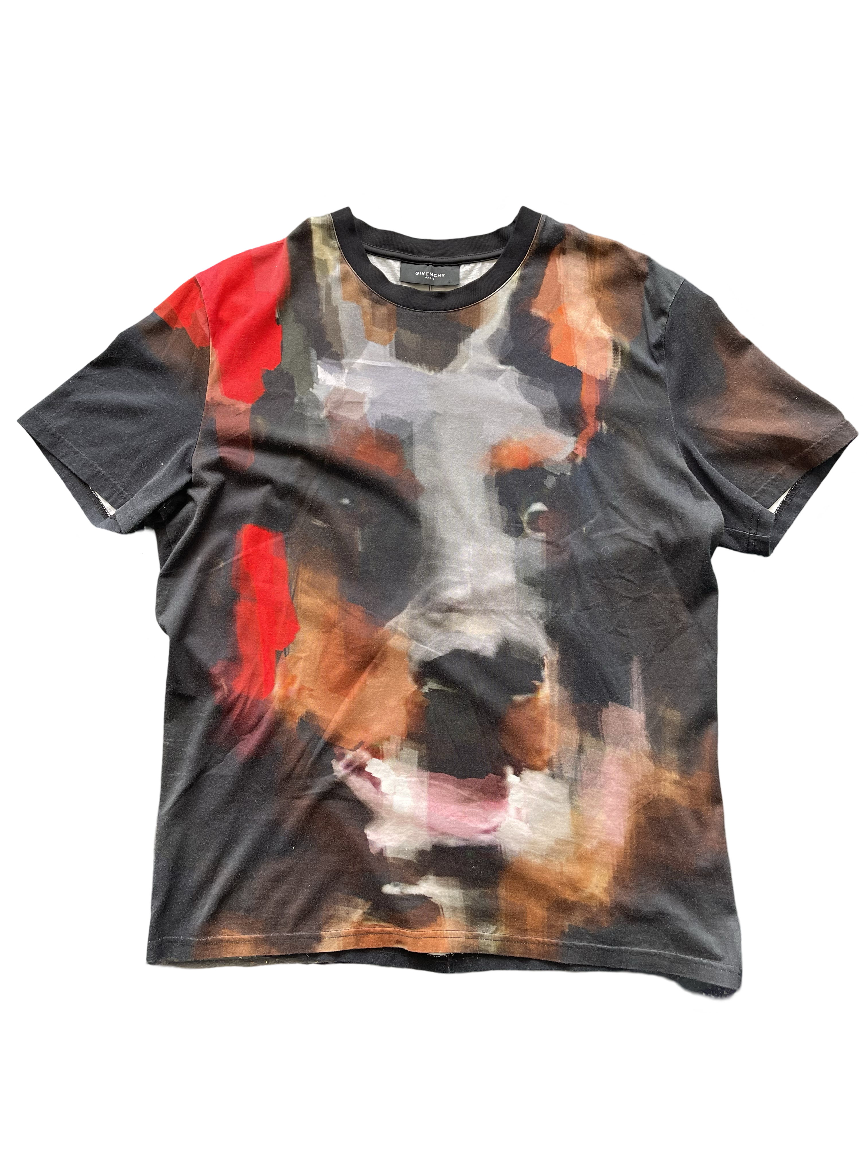 GIVENCHY TEE SHIRT (DOG FACED PRINT)