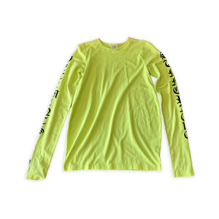 VETEMENTS SUMMER 2016 NEON GRAPHIC SHIRT