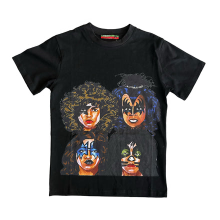 SACE MORETTI BLACK KISS T SHIRT