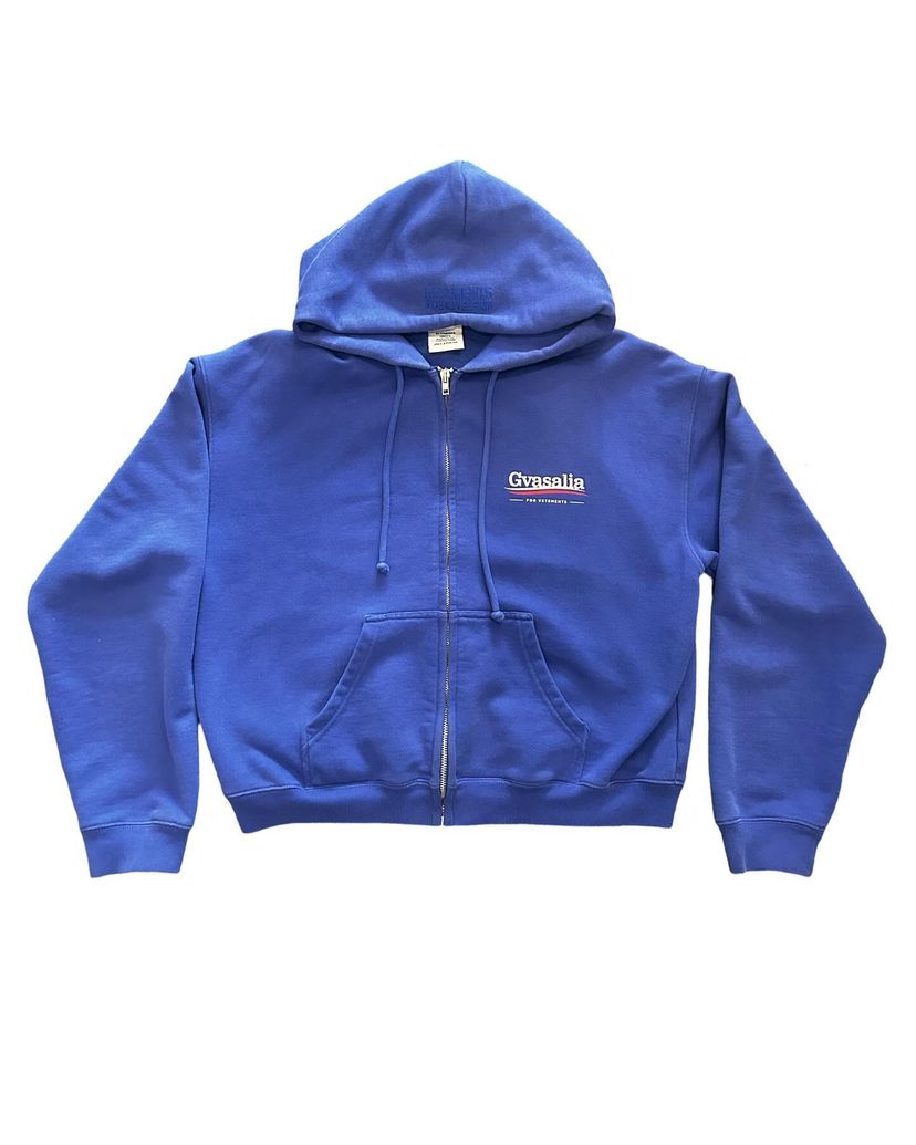 VETEMENTS GVASALIA ZIP HOODIE